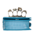 Embossed Jewelled Satchel, top view